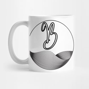 Initial Name B Mug